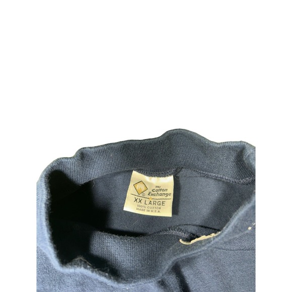 Vintage The Citadel Bulldogs Long sleeve Turtleneck Size XXL The Cotton Exchange - Picture 3 of 6
